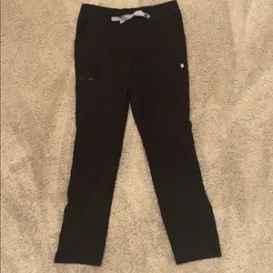 FIGS black size small straight leg pants